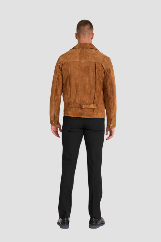SUEDE TRUCKER
